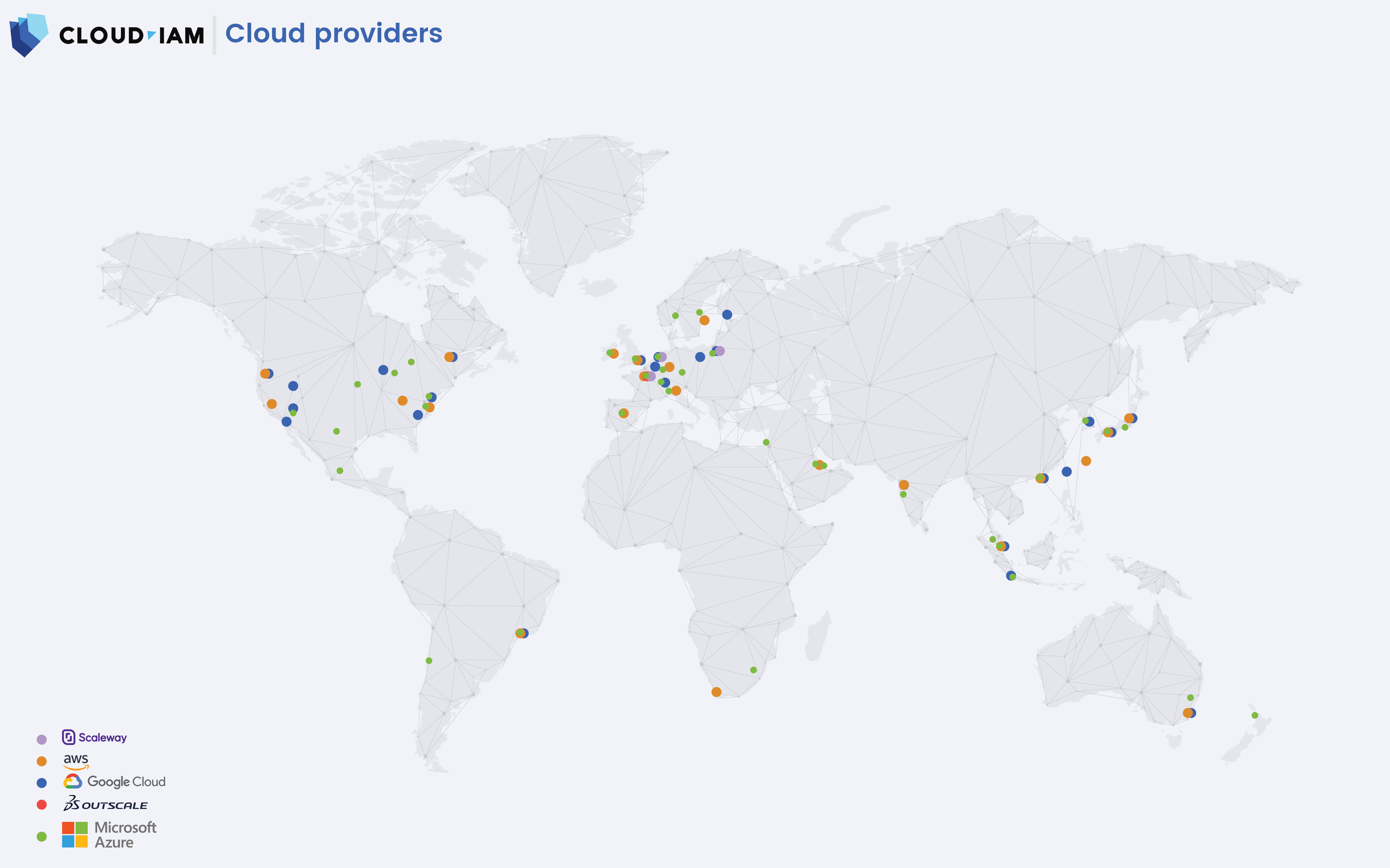 Cloud-IAM - cloud providers map