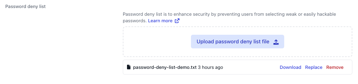 Cloud-IAM Console - Upload your list on Cloud-IAM