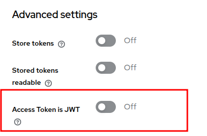 [Keycloak Console] - Advance settings - disable